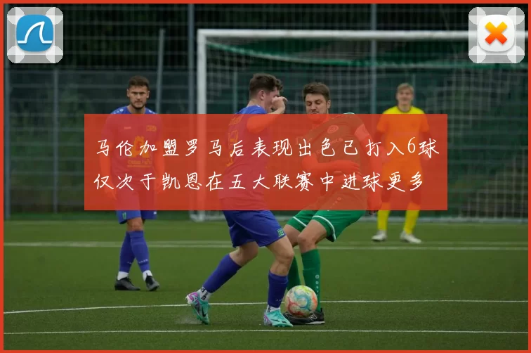 马伦加盟罗马后表现出色已打入6球仅次于凯恩在五大联赛中进球更多